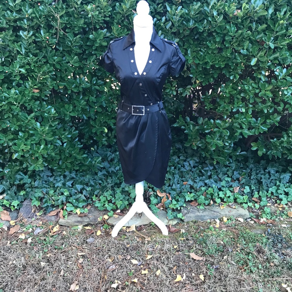 CACHE’ black snazzy dress.